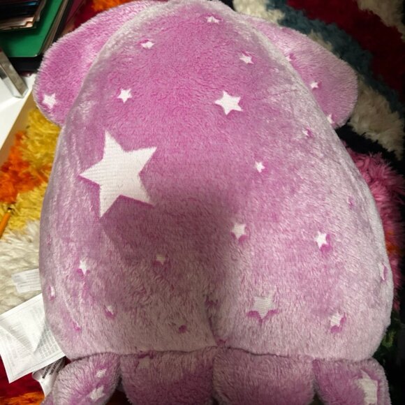 Glow in The Dark Squid PP Plush Pillow - Picture 2 of 3